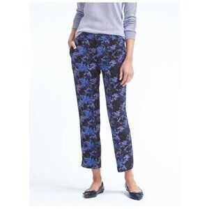 Banana Republic Printed Trouser 'Avery' Ankle Length